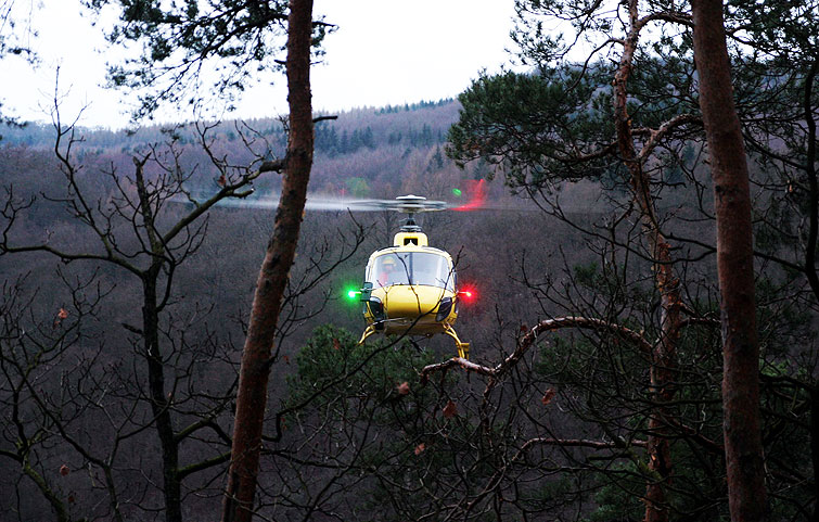 Helikopterfällung - Team